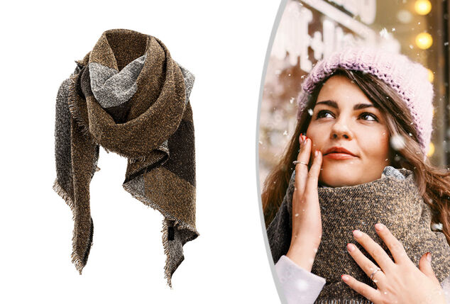 Deliciously warm and stylish scarf