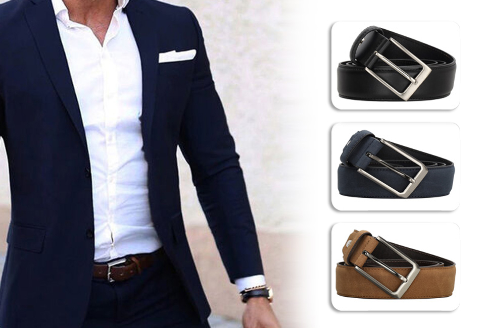 Eleganter Ledergürtel für Männer