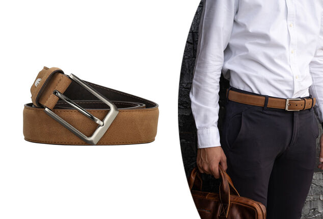Eleganter Ledergürtel für Männer