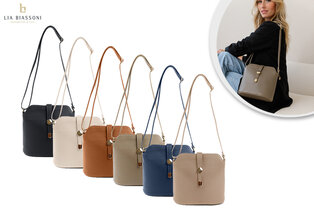 Italienische Lederhandtasche