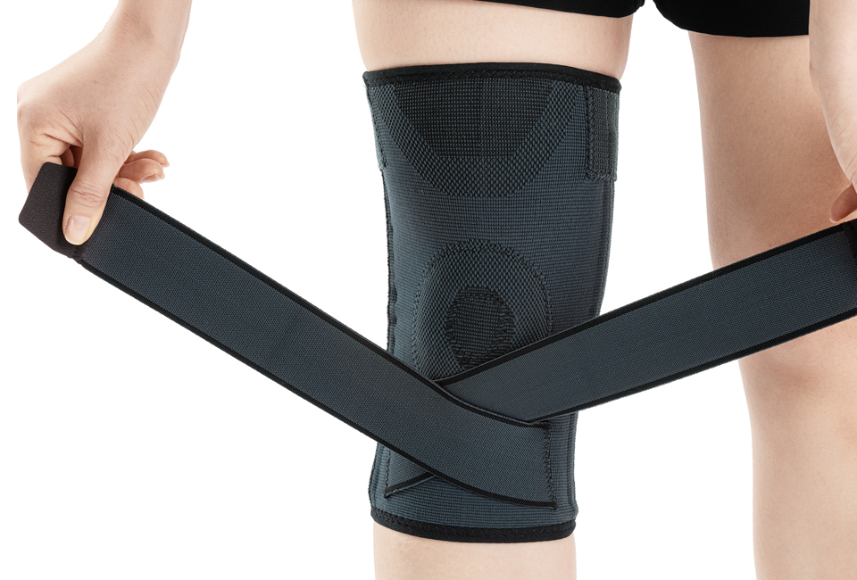 Atmungsaktive Knie-, Kniescheiben- oder Handgelenkorthese für gezielte Unterstützung