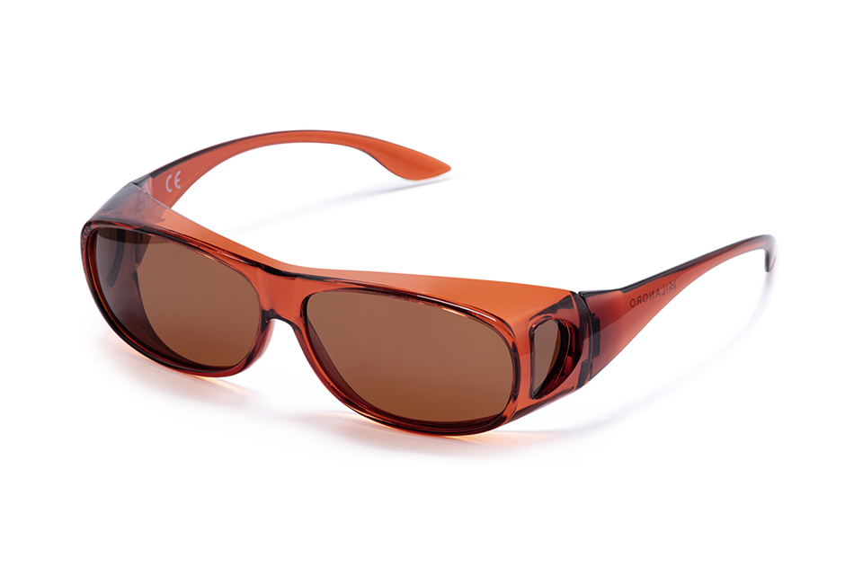 Sur-lunettes de soleil polarisées et protection UV à 100% avec étui de protection