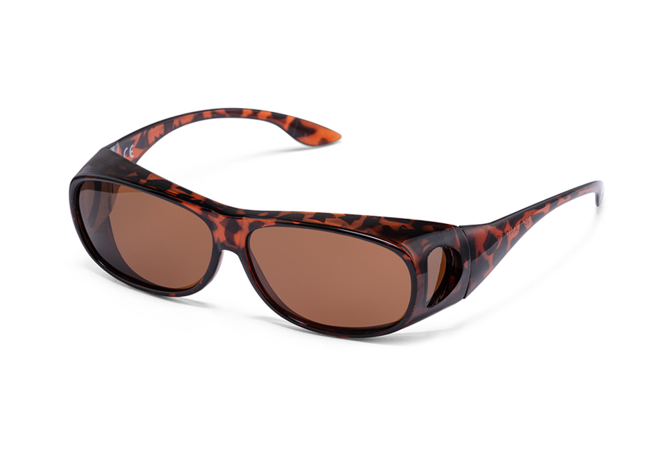 Sur-lunettes de soleil polarisées et protection UV à 100% avec étui de protection