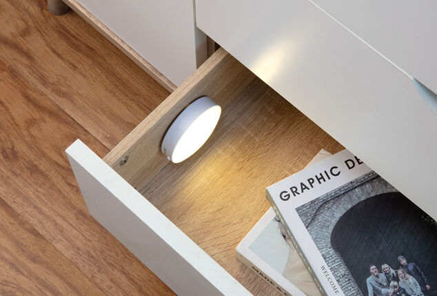 Set aus 4 LED-Spots mit Sensor