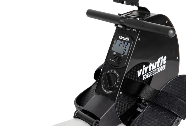 Rudertrainer mit 16 Widerstandsstufen und Display