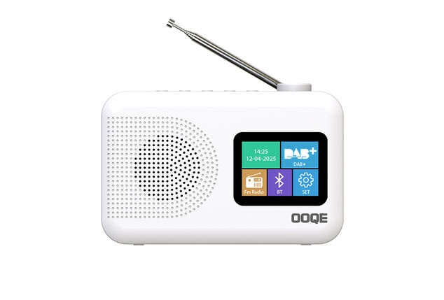 OOQE TUNE PRO fortschrittliches 4-in-1 DAB+ Radio mit optimalem Bedienungskomfort