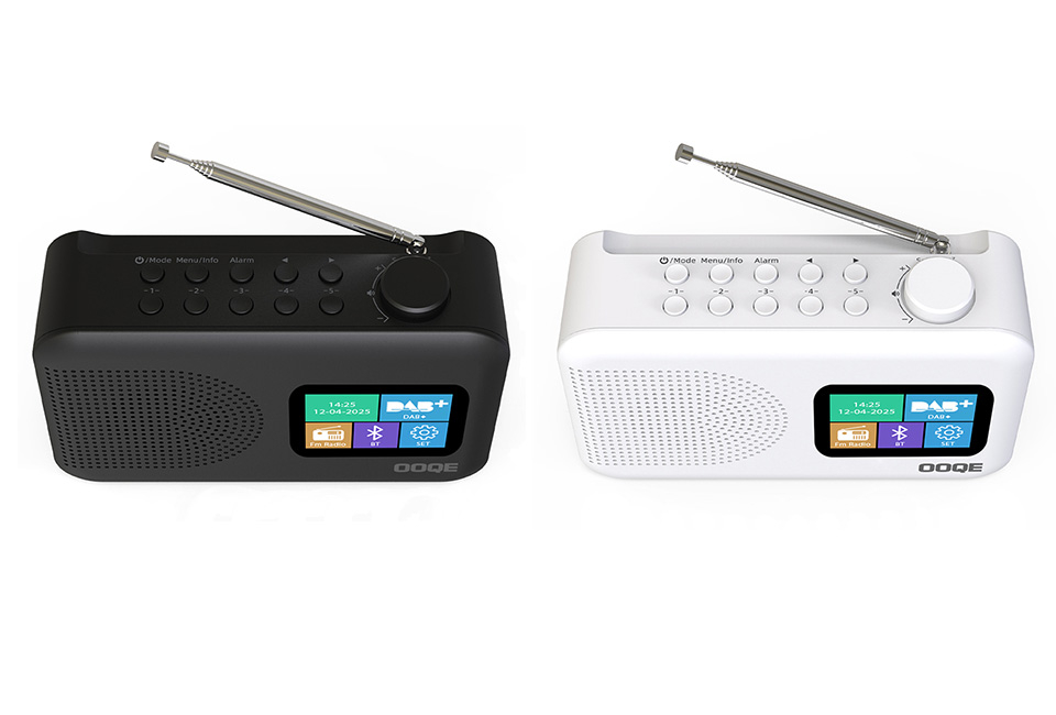 OOQE TUNE PRO fortschrittliches 4-in-1 DAB+ Radio mit optimalem Bedienungskomfort