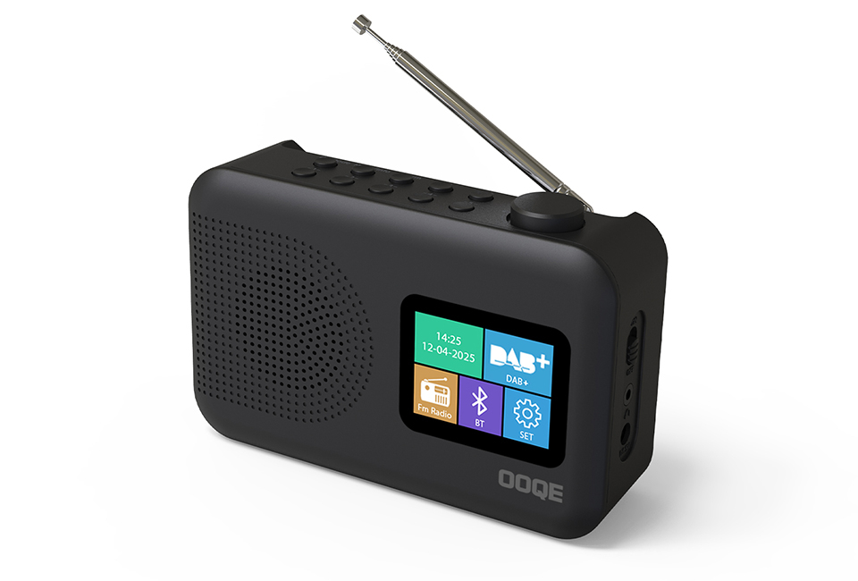 OOQE TUNE PRO fortschrittliches 4-in-1 DAB+ Radio mit optimalem Bedienungskomfort