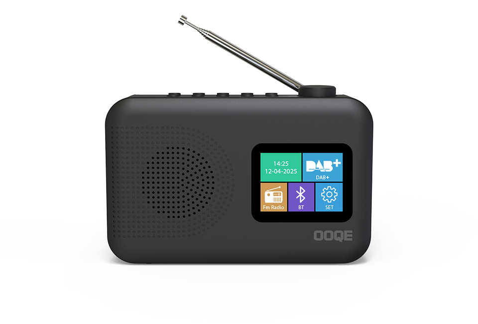 OOQE TUNE PRO fortschrittliches 4-in-1 DAB+ Radio mit optimalem Bedienungskomfort