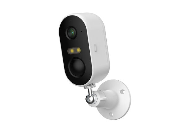 Caméra de surveillance extérieure avec vision nocturne et carte SD de 64 GB gratuite
