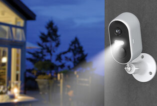 Caméra de surveillance extérieure avec vision nocturne et carte SD de 64 GB gratuite — 5
