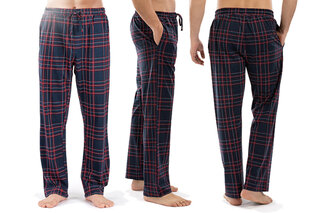 Set van 2 heerlijk zachte katoenen pyjamabroeken voor heren — 3
