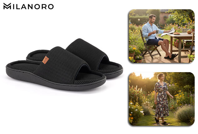 Comfortabele gelslippers voor mannen en vrouwen