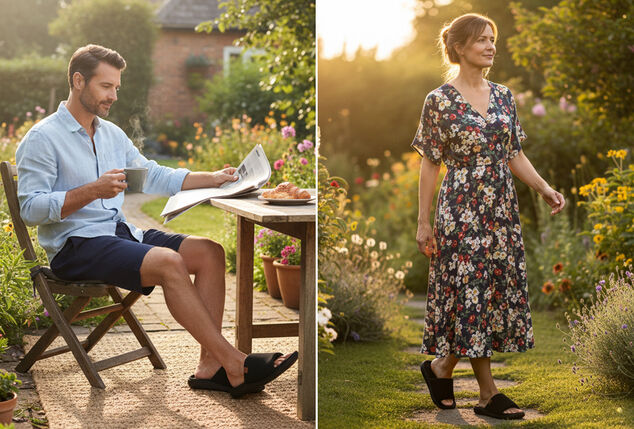 Comfortabele gelslippers voor mannen en vrouwen