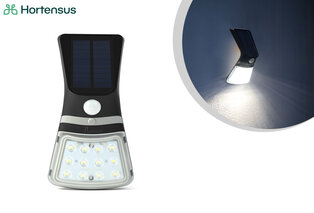 Ledwandlamp op zonne-energie — 1