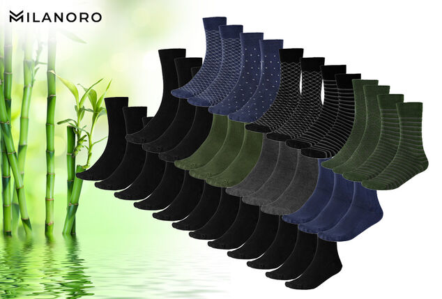 12 paires de chaussettes douces en bambou pour hommes et femmes