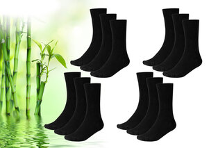 12 paires de chaussettes douces en bambou pour hommes et femmes — 5
