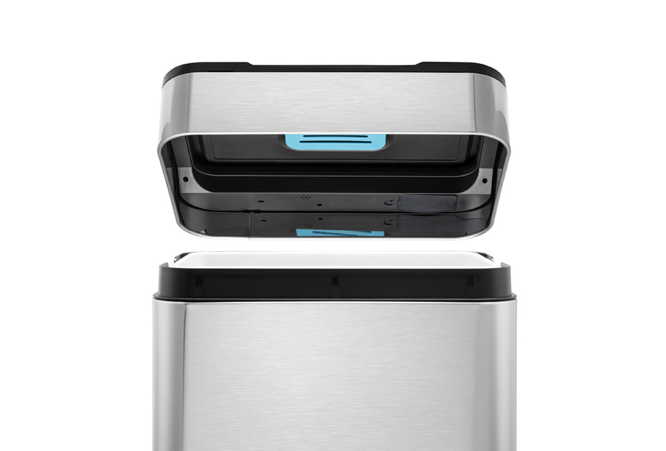 Abfalleimer 60L mit Sensor und Ozonsterilisation