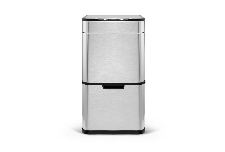 Abfalleimer 60L mit Sensor und Ozonsterilisation