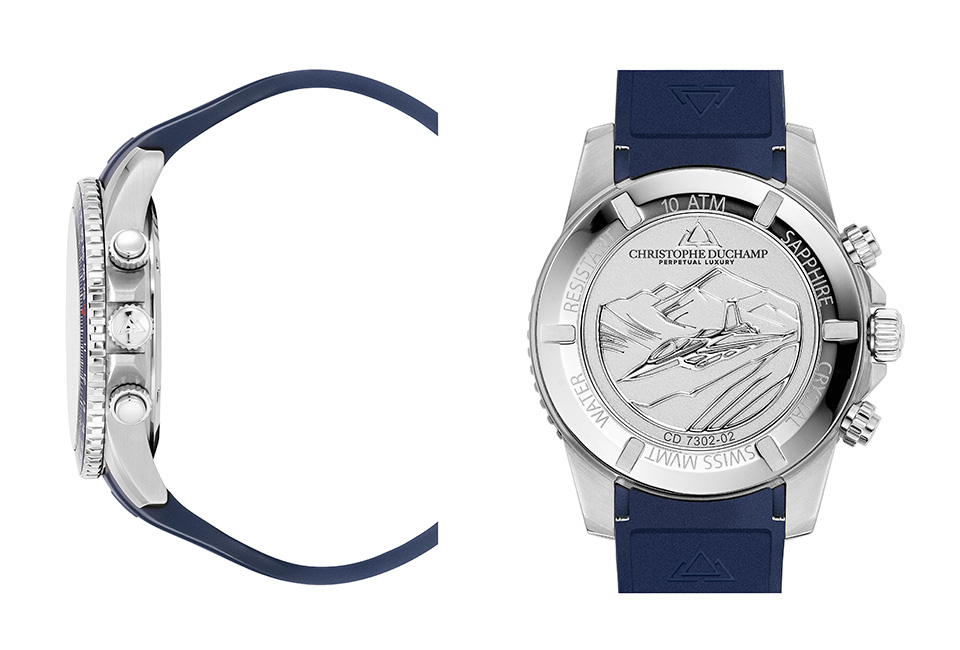 Stilvolle Schweizer Herrenuhr von Christophe Duchamp