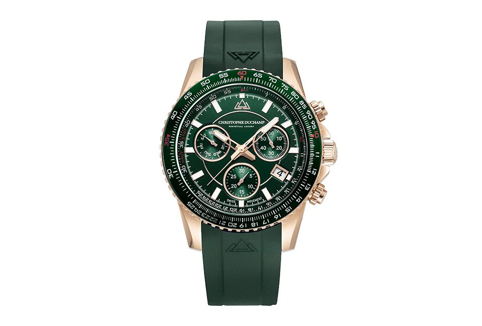 Stilvolle Schweizer Herrenuhr von Christophe Duchamp