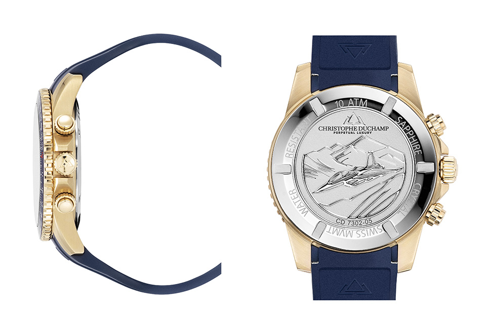 Stilvolle Schweizer Herrenuhr von Christophe Duchamp