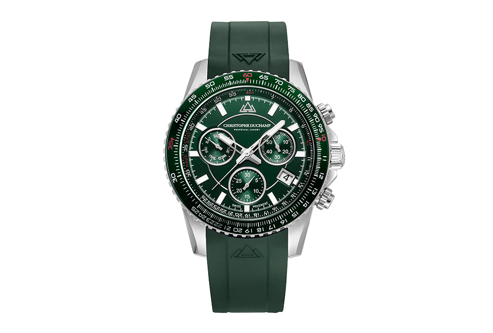 Stilvolle Schweizer Herrenuhr von Christophe Duchamp