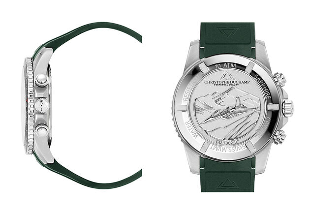 Stilvolle Schweizer Herrenuhr von Christophe Duchamp