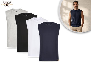 Duopack mouwloze T-shirts voor warme  zomerdagen — 1