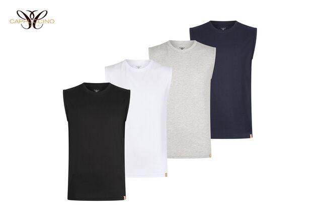 Duopack mouwloze T-shirts voor warme  zomerdagen