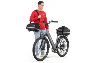 Sacoche de vélo à volume modulable pour porte-bagages — 7