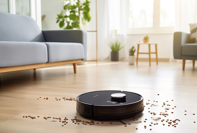 Aspirateur robot intelligent 2-en-1 avec fonction de lavage