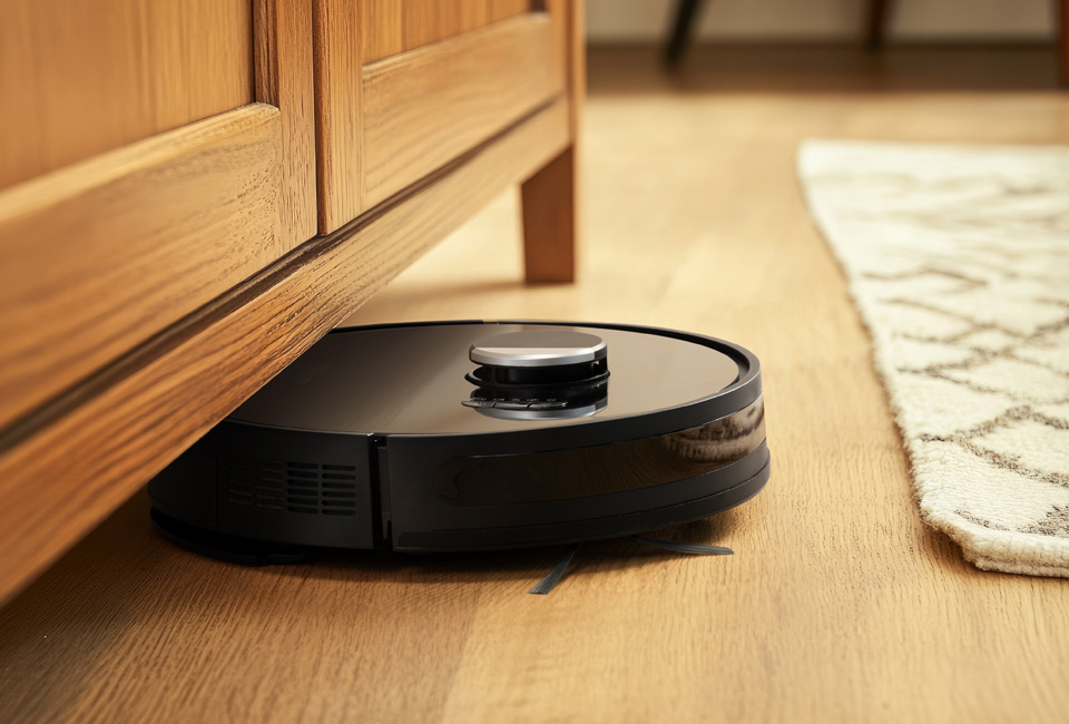 Aspirateur robot intelligent 2-en-1 avec fonction de lavage