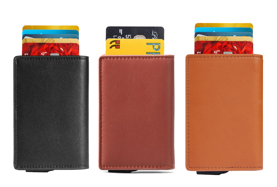 Compact bank card protector with RFID blocking technology