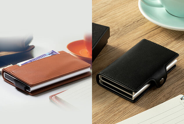 Compact bank card protector with RFID blocking technology