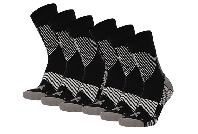 3 paires de chaussettes de compression basses pour un maintien optimal