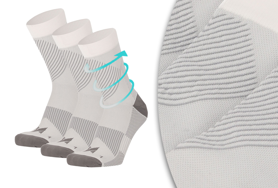 3 paires de chaussettes de compression basses pour un maintien optimal