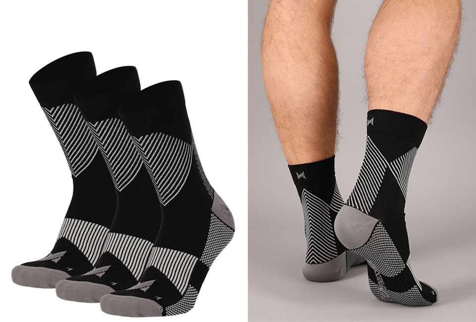 3 paires de chaussettes de compression basses pour un maintien optimal