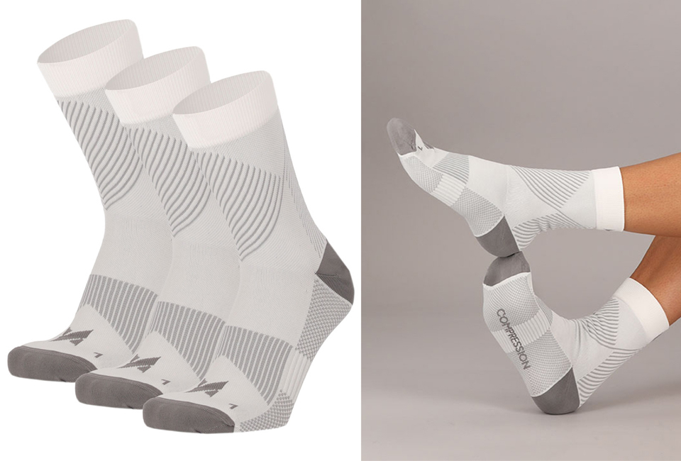3 paires de chaussettes de compression basses pour un maintien optimal