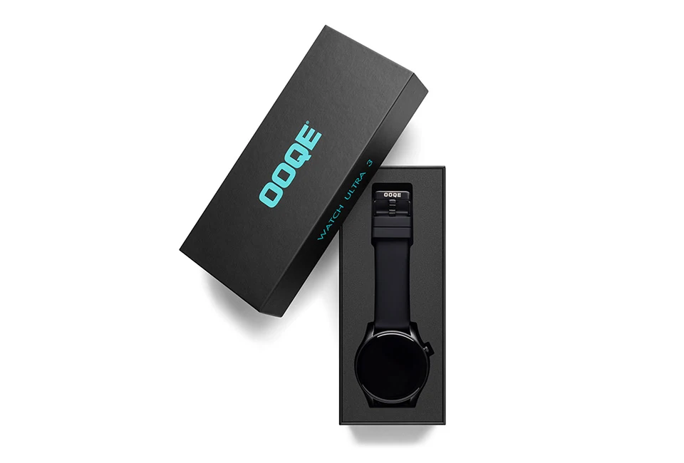 OOQE WATCH ULTRA 3 : la dernière smartwatch avancée avec de nombreuses fonctions et un écran AMOLED d'une grande netteté