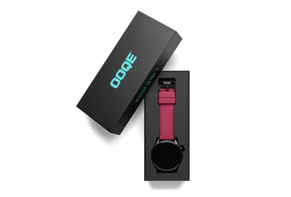 OOQE WATCH ULTRA 3 : la dernière smartwatch avancée avec de nombreuses fonctions et un écran AMOLED d'une grande netteté