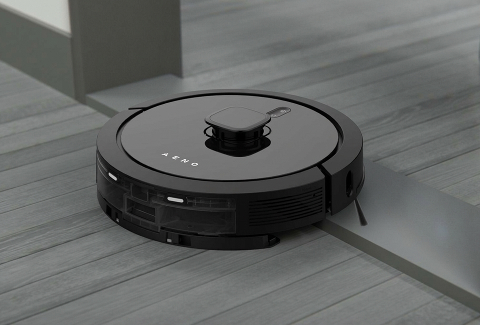 Potente aspirador robot con función de fregado