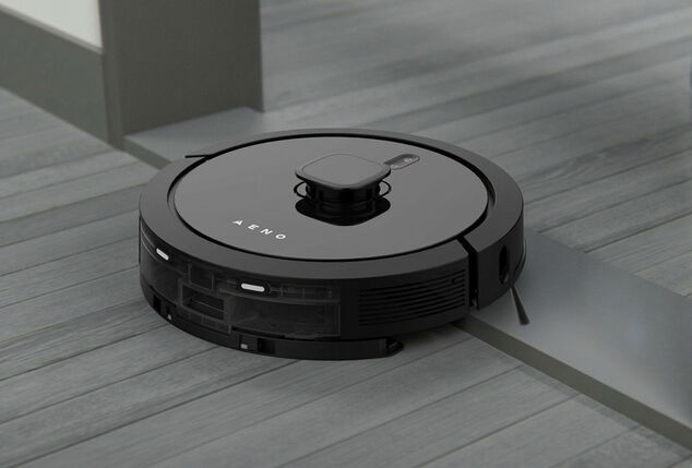 Potente aspirador robot con función de fregado
