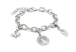 Elegant silver charm bracelets from Di lusso — 4