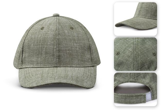 Casquette en lin aérée pour une protection contre le vent et les intempéries
