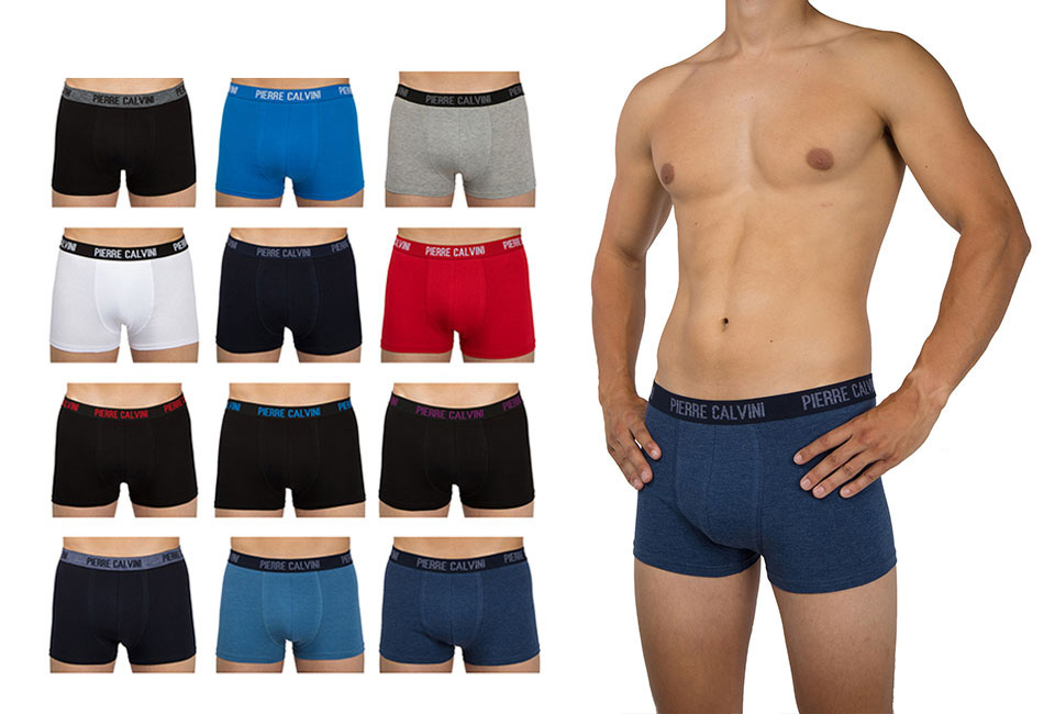 12-pack katoenen boxershorts
