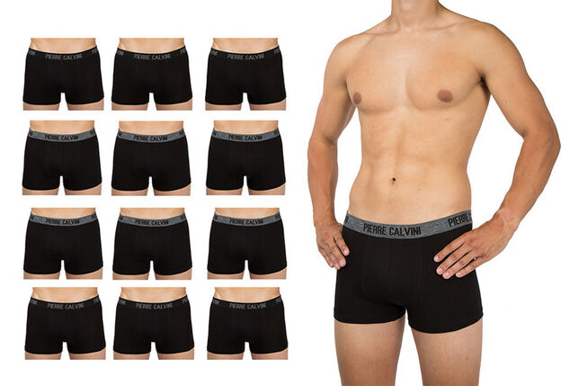 12-pack katoenen boxershorts