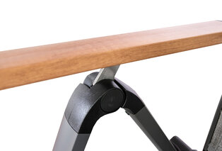 Comfortabele verstelbare klapstoel voor tuin en terras — 4