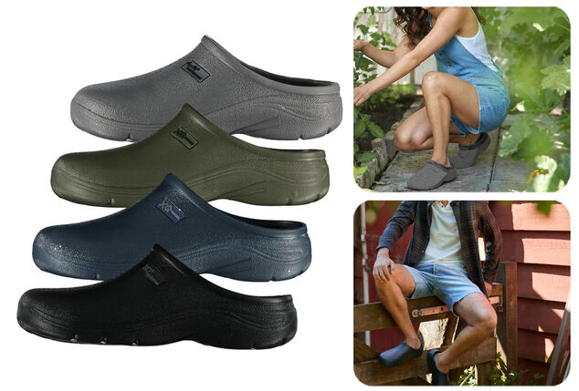 Sabots de jardin confortables pour hommes et femmes