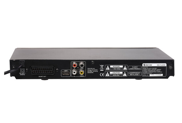 Compacte DVD-speler met HDMI- en USB‑aansluiting